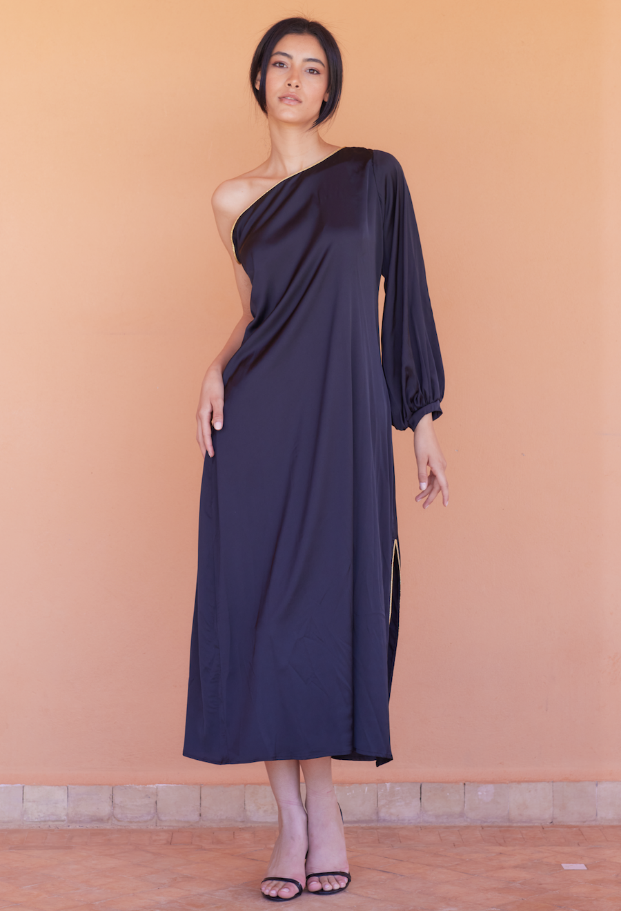 athena satin maxi dress Athena Maxi Dress