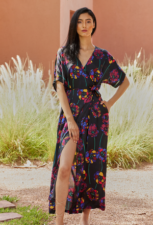 AMAL Floral Long Dress